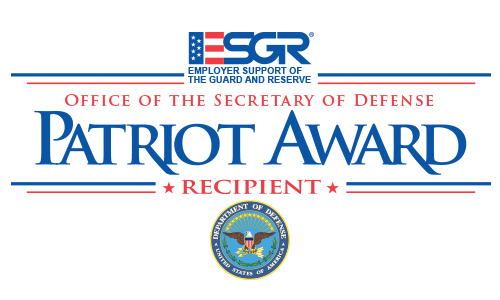 Patriot Award Recipient Badge